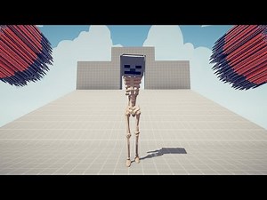 MINECRAFT SKELETON BOSS vs Every Multi Shot Unit | TABS Simulator