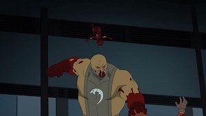 This scene is so much more gruesome in the show holy shit
