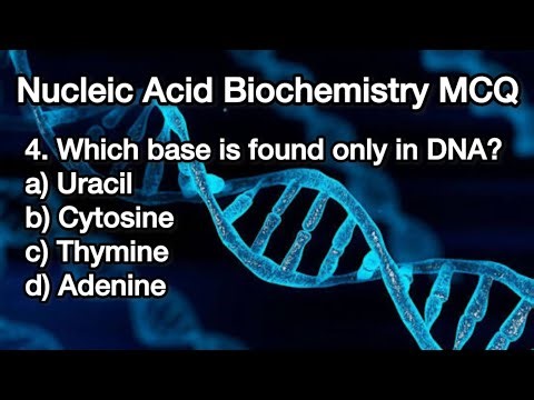Biochemistry MCQs With Answers - Nucleic Acids - Ep.1 