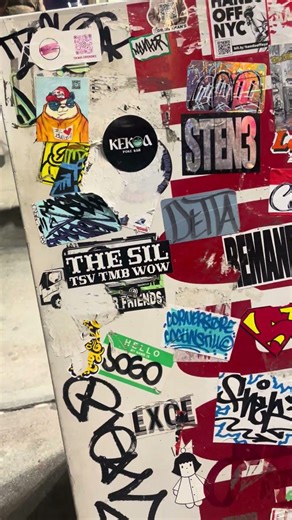 Graffiti nyc stickers
