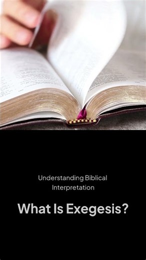 What Does “Biblical Exegesis” Really Mean?