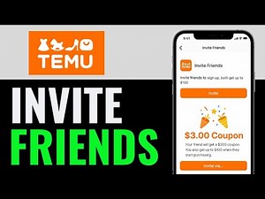 How to Invite Friends on Temu App 2025 | Easiest Way to Share Temu & Earn - Full Guide