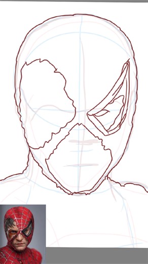 SAM RAMI 🕸️ SPIDER-MAN ROUGH Speed drawing Fanart ✍🏻 (#samrami #spiderman #speeddrawing #digitalart