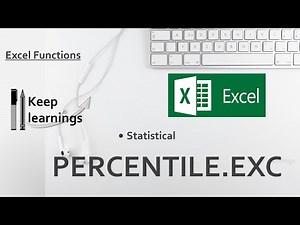 Excel PERCENTILE EXC Function