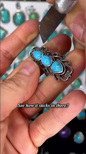 Fake Vs. Real Turquoise Test