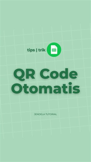 Jendela Tutorial on Instagram: "Bikin QR Code Otomatis di Google Sheets 📲✨ Di video kali ini, kita akan belajar cara membuat QR Code secara otomatis di Google Sheets. Fitur ini bisa digunakan untuk berbagai kebutuhan seperti data karyawan, nomor WhatsApp, katalog produk, hingga form absensi. Langkah-Langkahnya: 1. Siapkan daftar data Buat tabel daftar karyawan dengan kolom Nomor Induk, Nama, dan Jabatan. 2. Gunakan rumus VLOOKUP Masukkan formula: =VLOOKUP(NomorInduk;DaftarKaryawan;2;0) Penjelas