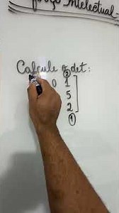 Calcule o determinante !!!