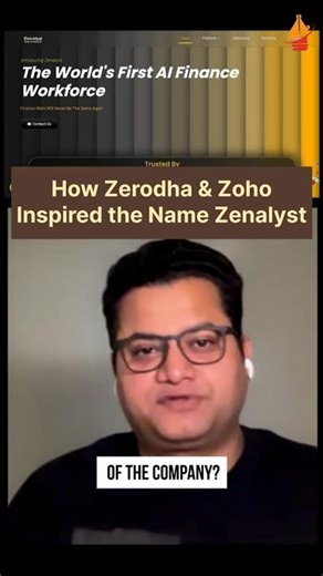 How Zerodha & Zoho Inspired the Name Zenalyst