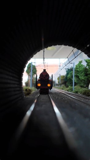 5.4K views · 89 reactions | Ride the haunted rails this Halloween!  Watch the best spooky moments from our model train layout – with Rockwell’s Somebody’s Watching Me setting the mood. See more on my YouTube: https://youtube.com/shorts/La4Cp90FjFE?si=jZjsDwfx7S7amT0W #HalloweenTrain #ModelRailway #POVTrain #MiniatureWorld #SpookyVibes #SomebodysWatchingMe #Rockwell #TrainReel #H0Scale #GhostTrain #HalloweenPOV #YouTubePromo | HO Dcc Jakub | Facebook
