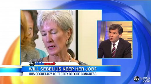 Kathleen Sebelius Goes Before Congress for Healthcare.gov Failure