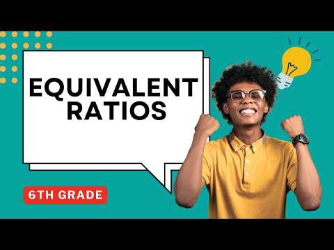 Equivalent Ratios Guided Notes for 6th or 7th Grade