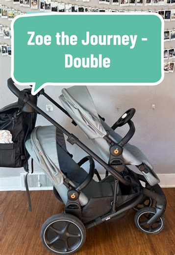 Here is my review of @Zoe’s new The Journey stroller which is launching in just 2 days!! I’ve already reviewed this stroller as a single (love it!) but here is my review of it as a double. I think it is one of the smoothest double strollers I’ve ever pushed, and I love the hooks on the handlebar to help with storage. Let me know your questions in the comments! #zoe #rollwithzoe #zoethejourney #newstroller #strollerreview #luxurystroller #babygear #babygearexpert #babyproducts #babyregistry #baby