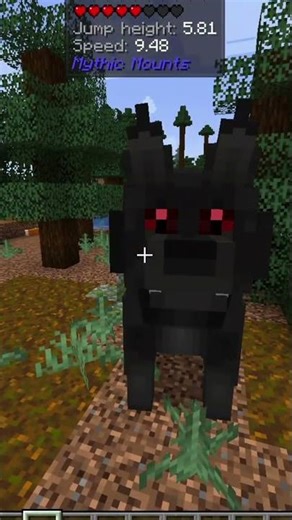 MinecraftでMythic Mounts MODを使ってダイアウルフを入手する方法