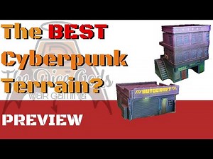 EdoKanto 3D Printable Cyberpunk Terrain Review – Corvus Games Terrain