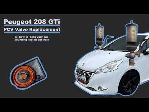 Peugeot 208 GTI 1.6 THP EP6 PCV Valve Replacement