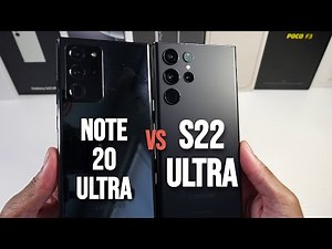 Samsung Galaxy S22 Ultra VS Samsung Note 20 Ultra In 2025! (Cameras, Speed Test & Display, PUBG)
