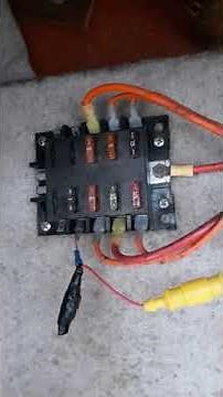 Navigation lights don't work part 1