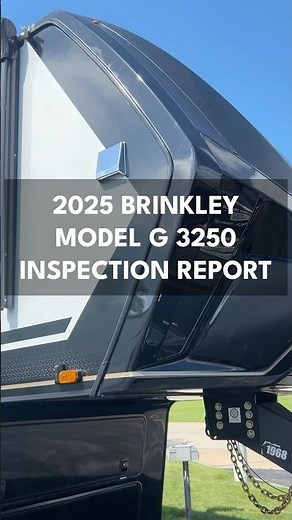 2025 Brinkley Model G 3250 Inspection Review