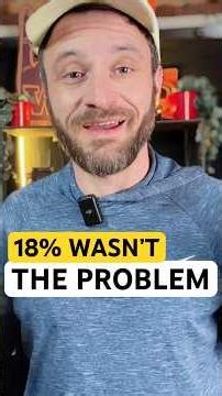 Boomers had 18% rates… but homes were still way more affordable than today