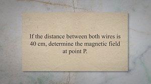 Magnetic field produced by two parallel current-carrying wires problems and solutions
