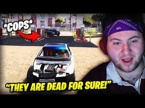 Gio Escape COPS Using a Script On Them & Making Them Turn Into a Gas Pump! | Prodigy RP | GTA RP