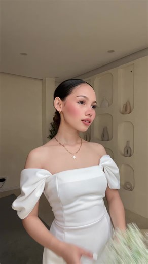 Sobrang Gandaaasasa Civil Wedding Outfit para sa June Bride