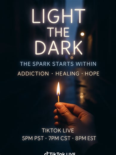 Follow and become part of a community that listens and never judges. Whether you’re navigating addiction, recovery, sobriety, or mental health struggles, you belong here. This is a space to talk openly, learn together, and release what you’ve been carrying. No labels. No shame. No pretending you’re fine when you’re not. Come as you are. Speak your truth. Breathe a little easier. You don’t have to hold it alone anymore. #LightTheDark #YouAreNotAlone #SupportGroup #CommunitySupport #OneDayAtATime
