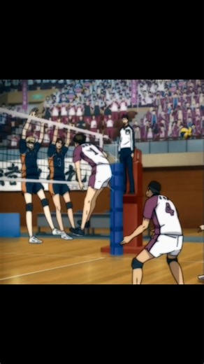 Best moments in haikyuu ✨🥶 - Tsukishima Block Ushijima 🥵 || #anime #shorts #haikyuu #tsukishimaedit