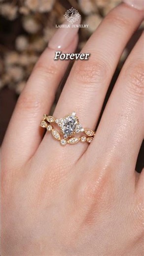 romise • Forever • Timeless 💍 Ring Set #lahelajewelry #ring #love