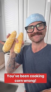 Genius corn hack #reels #hack | At Home with Jennie and Nick
