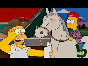 LOS SIMPSON EL CABALLO GANADOR DE HOMERO Y BART HD#1