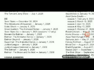 A list of shows leaving Max on 2025 and 2026.