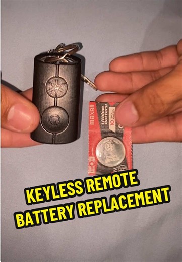 KEYLESS REMOTE BATTERY REPLACEMENT TUTORIAL! #keylessremote #remotebattery #keylessremotebatteryreplacement