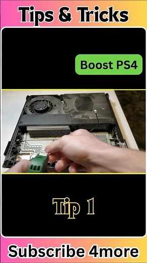 Why NOT Boost PS4 Performance #gaming #shorts #boost