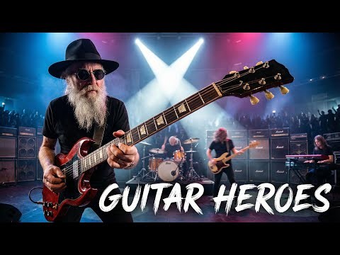 Led Zeppelin, AC DC, Jimi Hendrix, Eric Clapton – Inspired By Classic Rock Blues