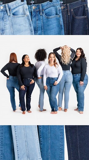 Seams like a dream — it fits like a charm! ✨ Say hello to the Straight Leg Seamed Denim - the denim of your dreams with a flattering twist. Get set to turn heads wherever you go! 👀👖 Available in Sizes: 24-44. Shop Now! https://lularoe.ws/ShopSeamedDenimNow | LuLaRoe