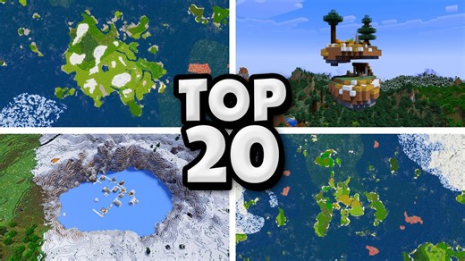 Top 20 village seeds for Minecraft world generation