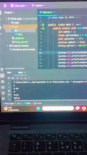 #Data type in JAVA#🫡🫡