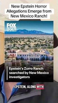New Epstein Horror Allegations Emerge from New Mexico Ranch #news #usa #accountability #epsteinfile