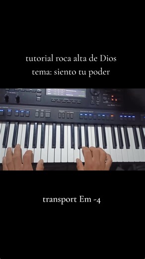 M.A.A roca alta de Dios tutorial 🎹