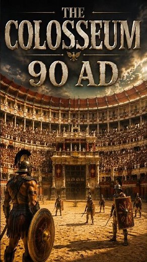 The Colosseum in 90 AD: What Ancient Rome’s Greatest Arena Looked Like Alive
