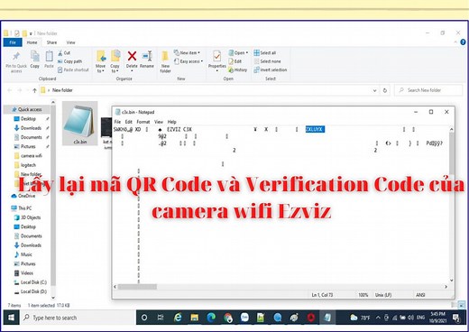 Lấy lại QR code và mã xác thực Verification Code cho camera Ezviz