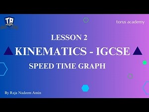 Kinematics ||Speed Time Graph || IGCSE