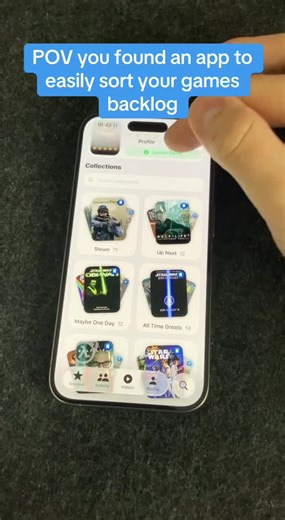 Keep your game collections organised! Download GameBox: Game Collection Log from the App Store today! #gaming #games #fyp #viral #gametok