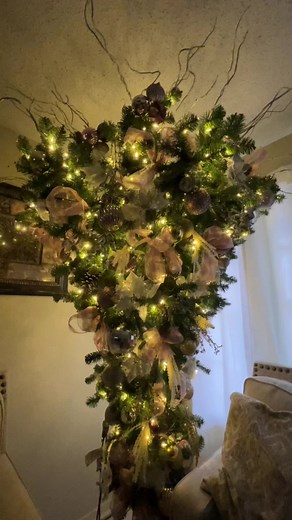 Upside down Christmas tree 🎄