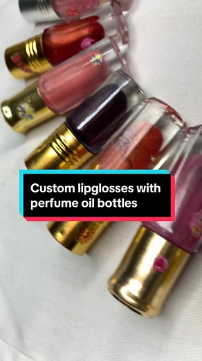 DIY Custom Lip Glosses Using Recycled Perfume Oil Bottles