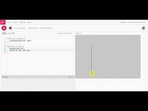 Drawing lines using P5