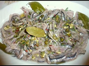 MARINATED ANCHOVIES - Healthy Proteic Recipe