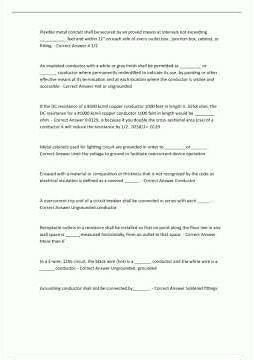 Master Electrical Closed Book Exam Questions with Correct Answers 202520261208