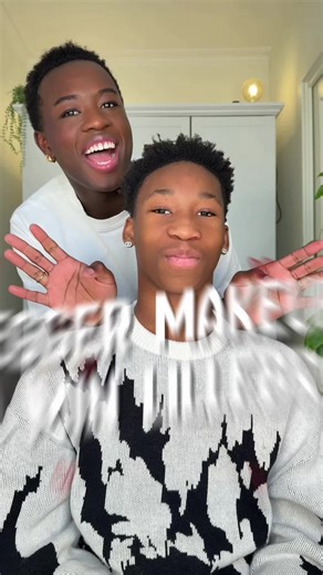 Makeup på lillebror: En sjov makeover